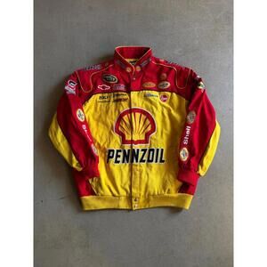 VTG Penzoil Shell Kevin Harvick Nascar Jacket Sz XL